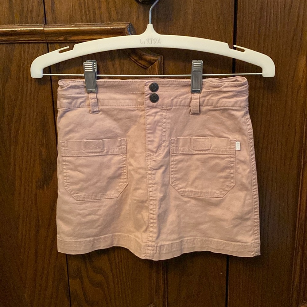 Girls khaki skort size 8